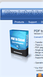 Mobile Screenshot of bluelabelsoft.de
